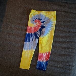 Polo by Ralph Lauren Kids Tie-Dye Leggings - Yellow, Red, Blue